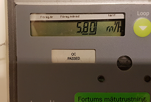 Energimätare flödesuppgift Energimätare flödesuppgift