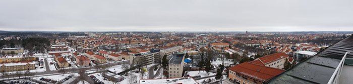 Utsikt över Eskilstuna