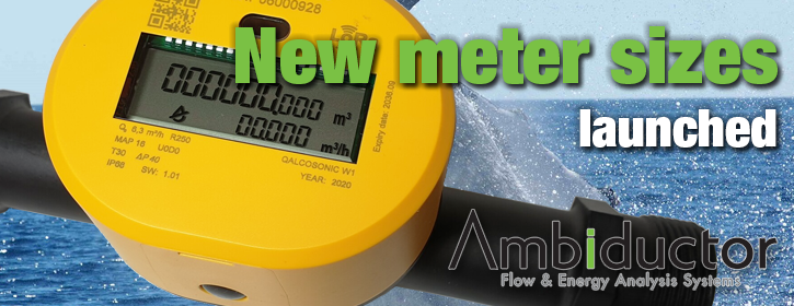 New meter sizes launched New meter sizes launched