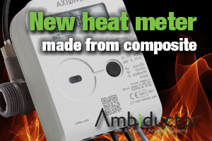 New heat meter made from composite