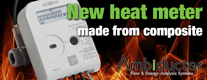 New heat meter made from composite