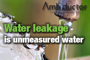 Water leakage is unmeasured water