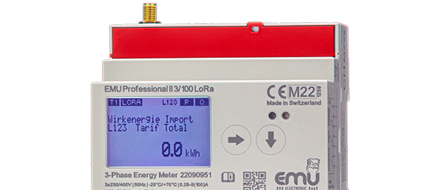 EMU Professional II - elmätare med IoT-teknik