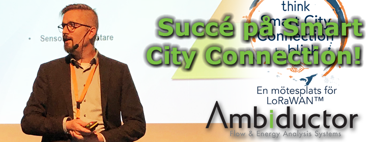 Succé på Smart City Connection
