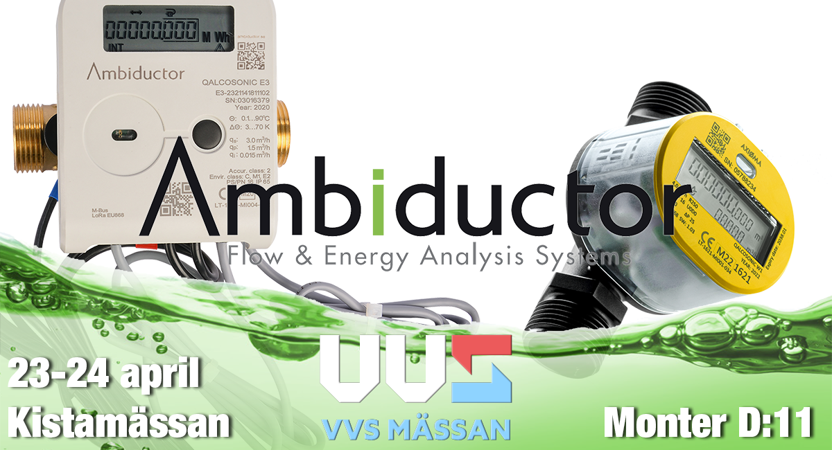 Ambiductor på VVS-mässan